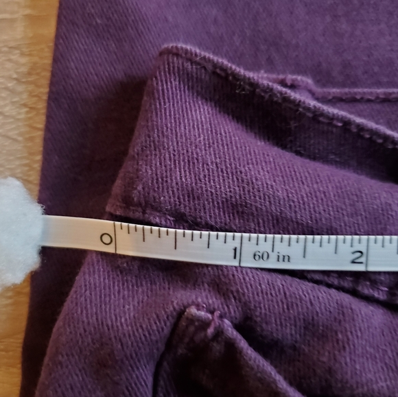 Gloria Vanderbilt Two Jean Bundle Purple & Blue Amanda Pants Women's Size 12 - Picture 9 of 16
